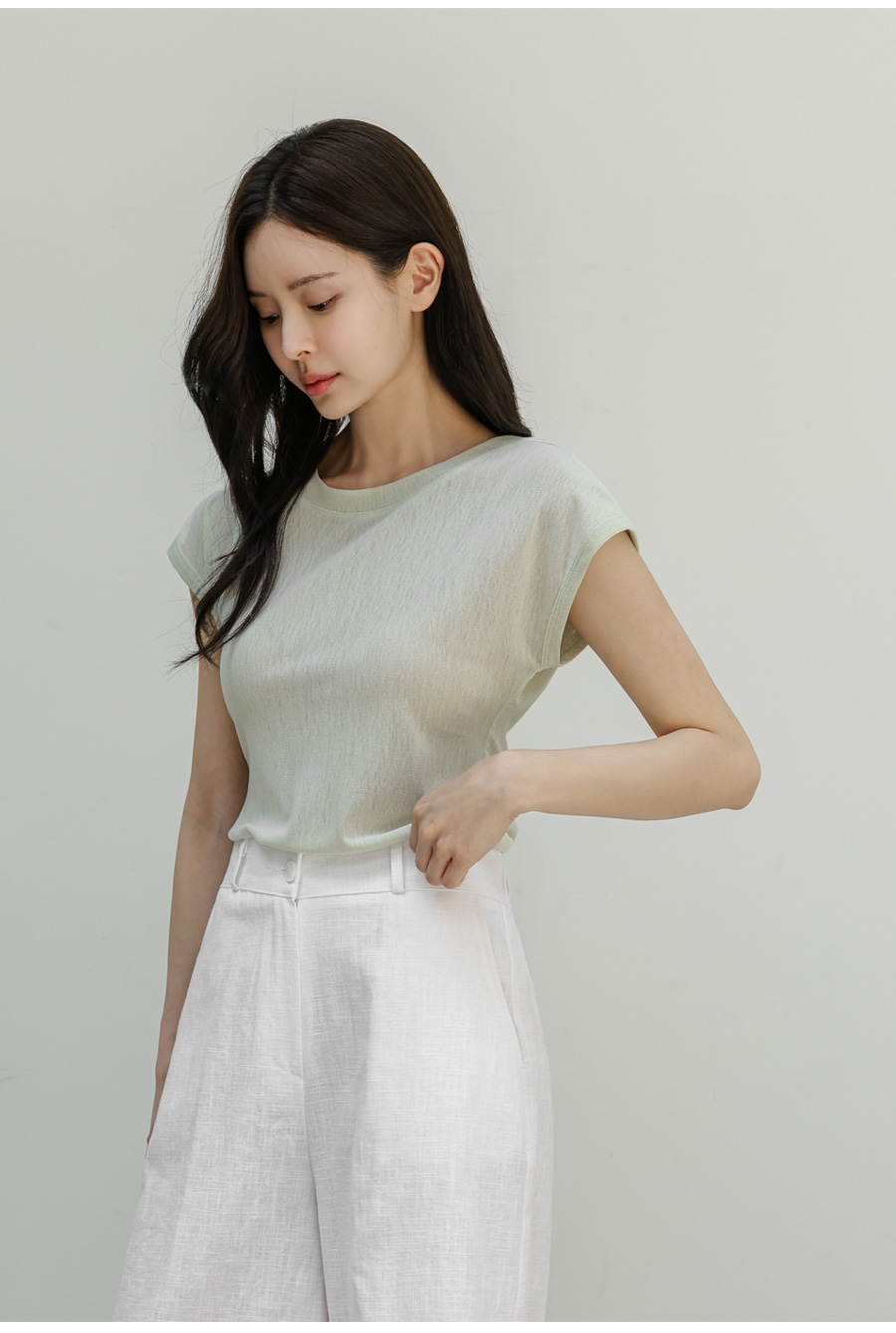 ORIJE LINEN BERMUDA SHORTS - 2 COLORS WHITE